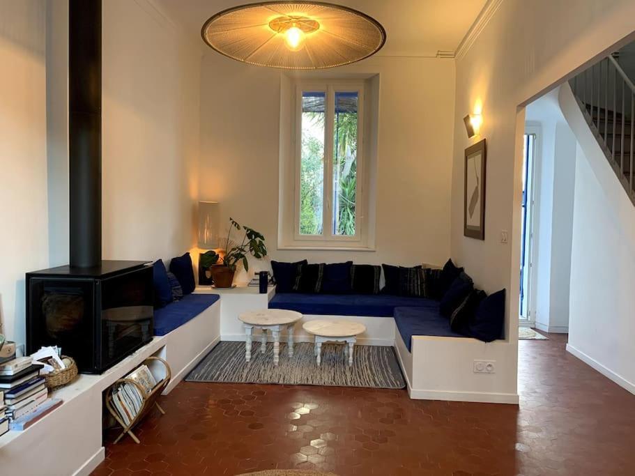 Villa En Bord De Mer A Malmousque Marseille Luaran gambar