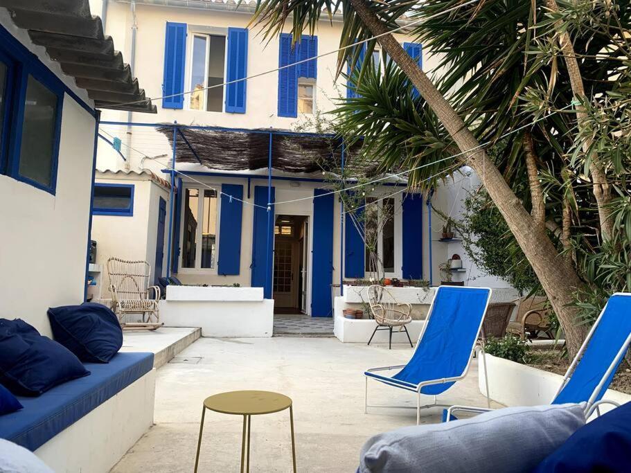 Villa En Bord De Mer A Malmousque Marseille Luaran gambar