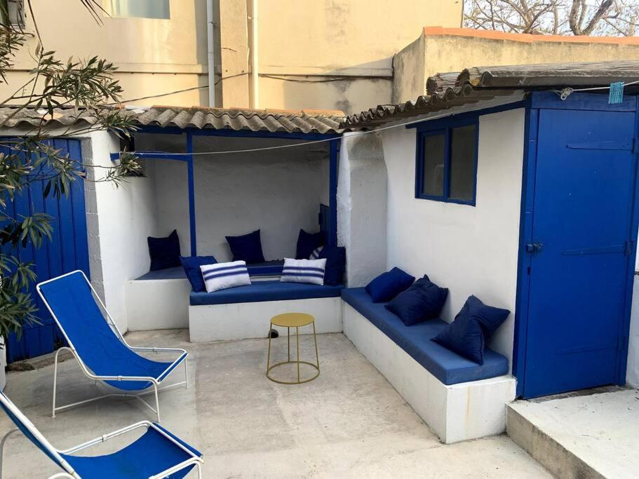 Villa En Bord De Mer A Malmousque Marseille Luaran gambar